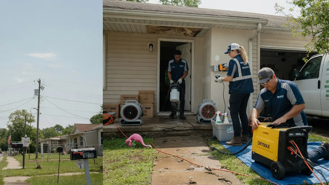 Storm Damage Water Removal in Long Island, KS near me